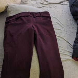 Double clasp work pants
